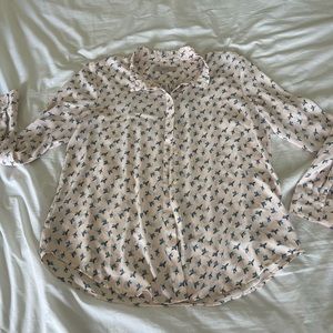 L Long Sleeve Blouse